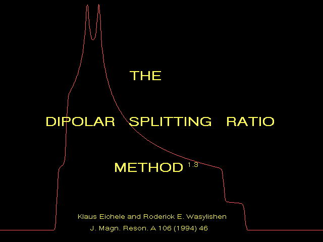 opening screen of old DSR