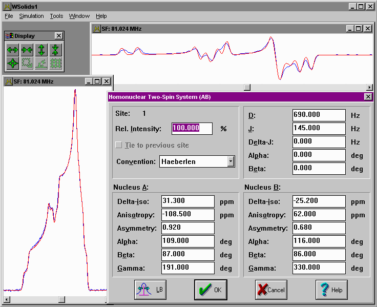 dipolar-chemical shift anisotropy
